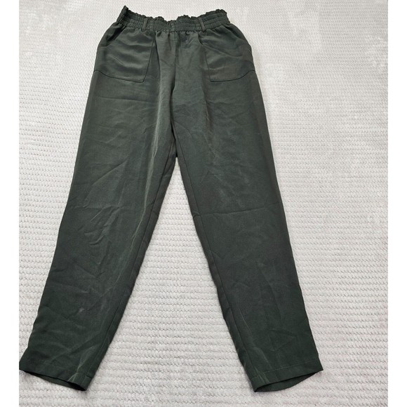 Women's Shinesday Glow‎ Green Elastic waist Pants Size Large - Picture 1 of 14